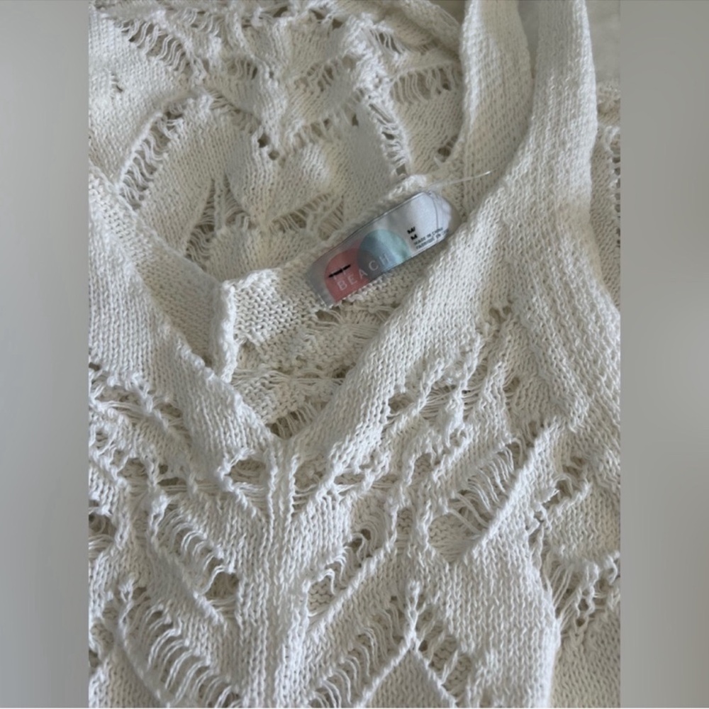 Free People Bianca Fauxchet Midi Beach Dress Coverup - Picture 9 of 15
